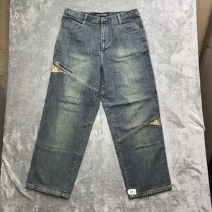 Southpole Baggy Y2K Vintage Hip Hop Haft Jeansy Retro 38